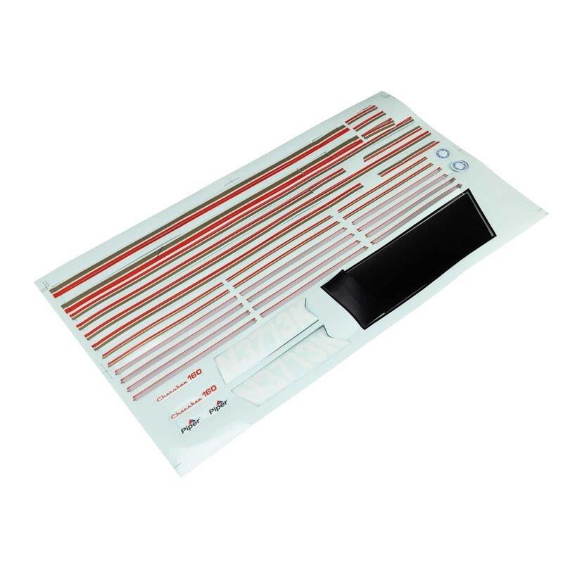 E-flite Decal Sheet: Cherokee 1.3m Blue