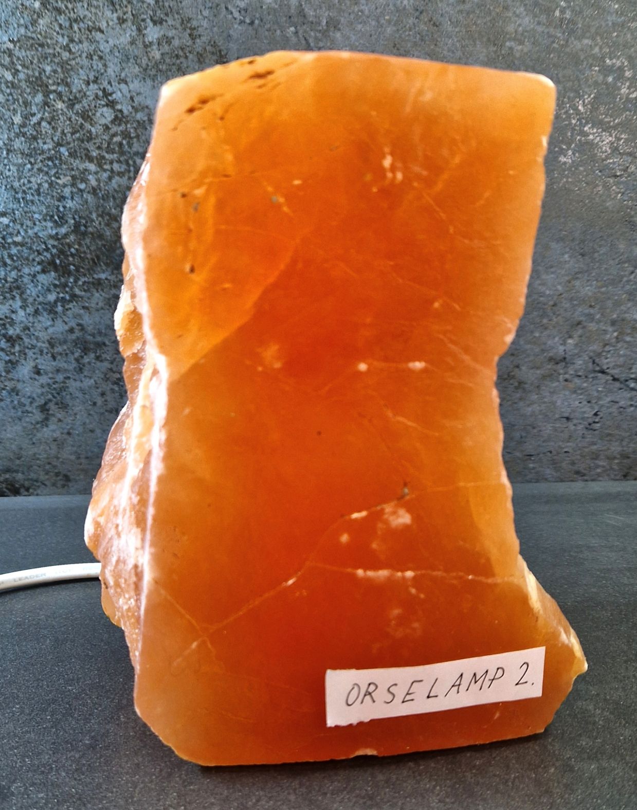 Rosa/Orange Selenit Lampa - Freeform - 2