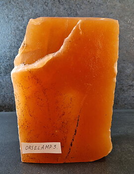 Rosa/Orange Selenit Lampa - Freeform