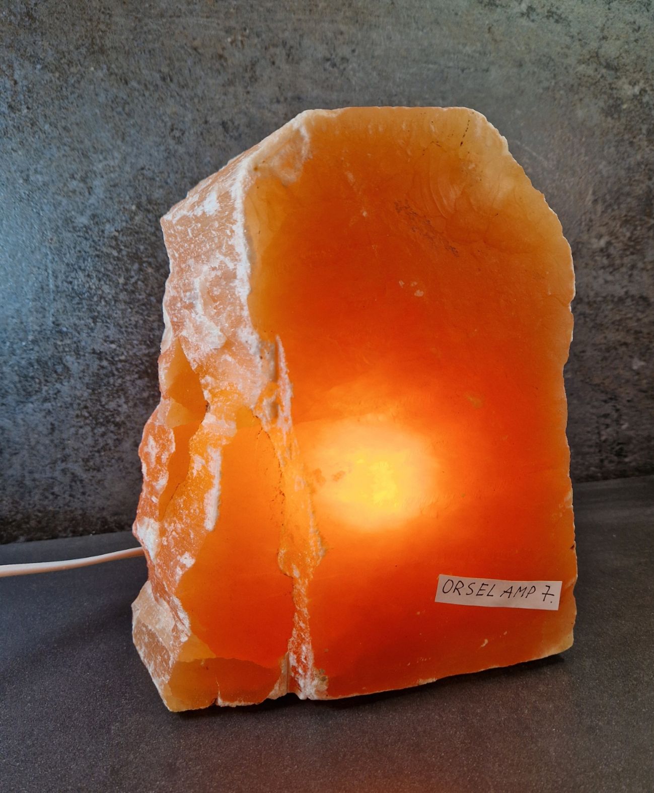 Rosa/Orange Selenit Lampa - Freeform - 2