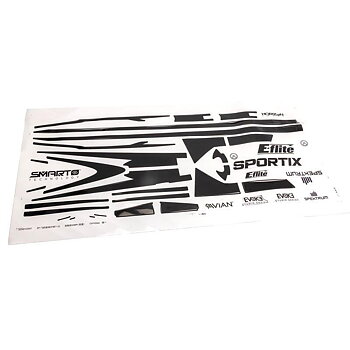 E-flite Decal Sheet: Sportix 1.1m