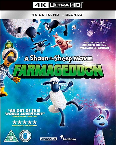 Shaun The Sheep Movie: Farmageddon (BLU-RAY 4K ULTRA HD + BLU-RAY)