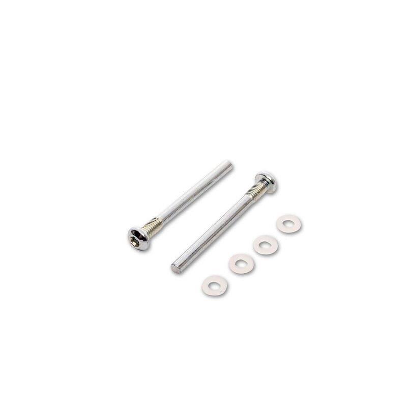 E-flite Wheel Axle Set: Decathlon RJG 1.2m, Sportix 1.1m