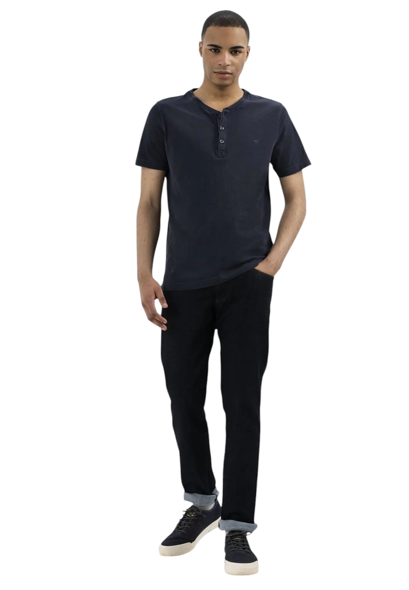 Jeans 5-Pocket ,blå. Slim Fit Madison från camel active  - 3