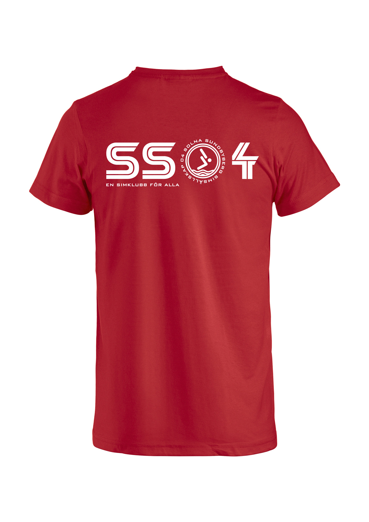 SS04 Bomulls T-Shirt Junior Röd - 2