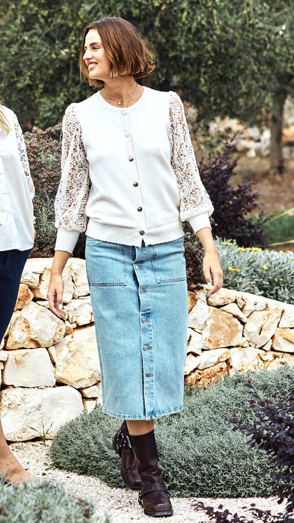 Medea skirt - light blue denim - 5