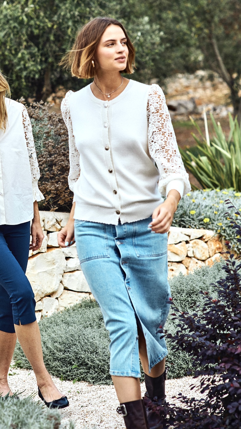 Medea skirt - light blue denim - 4