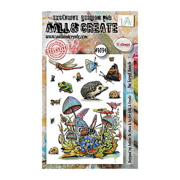 Aall and Create Clear Stamps - The Forest Bunch #1094 A6