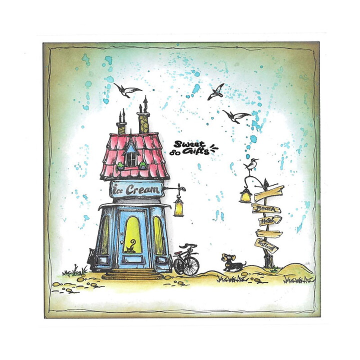 Aall and Create Clear Stamps - Sugar Delights #1045 A5