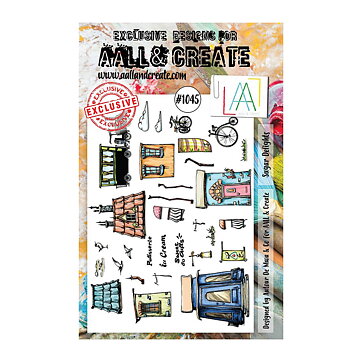 Aall and Create Clear Stamps - Sugar Delights #1045 A5