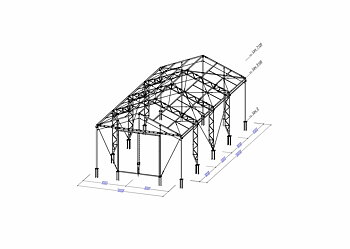 Lagerhall 10 x 20meter