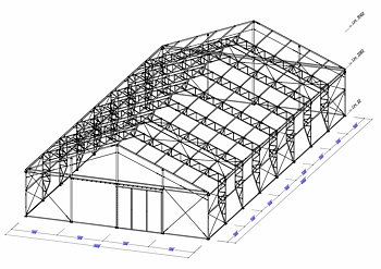 Lagerhall 20 x 40 meter