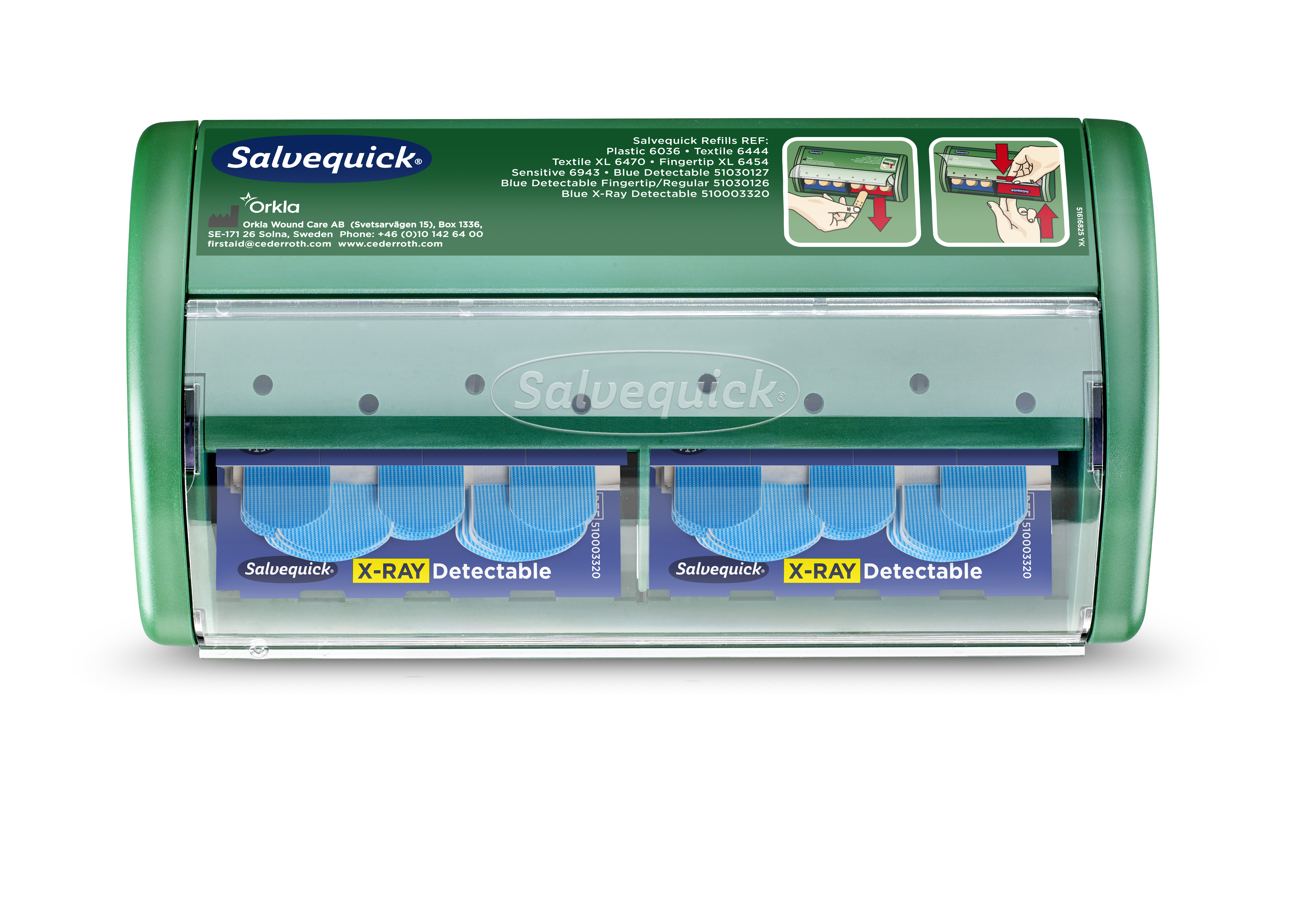 Salvequick X-Ray Detectable Plåsterautomat - 3