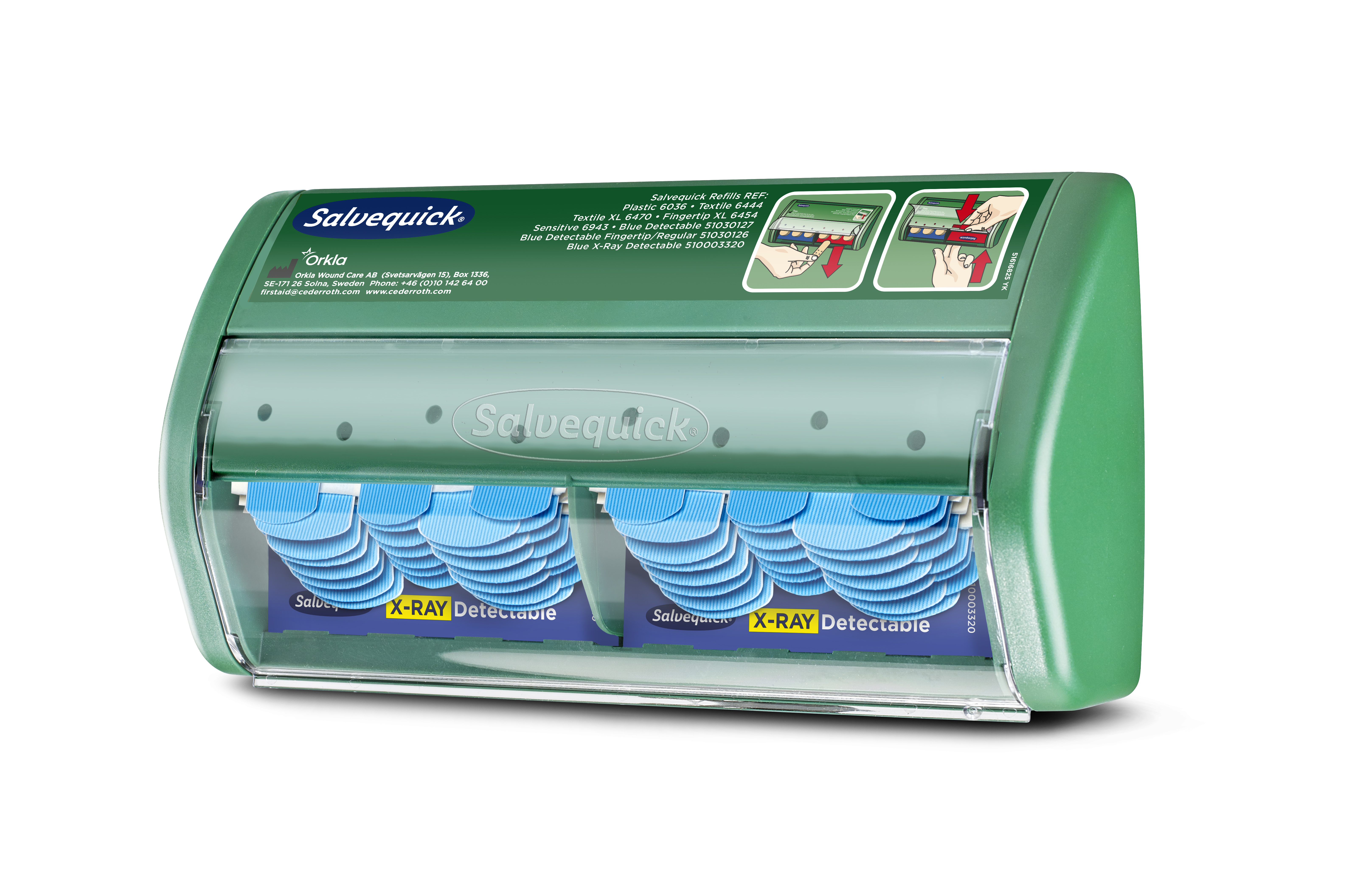 Salvequick X-Ray Detectable Plåsterautomat
