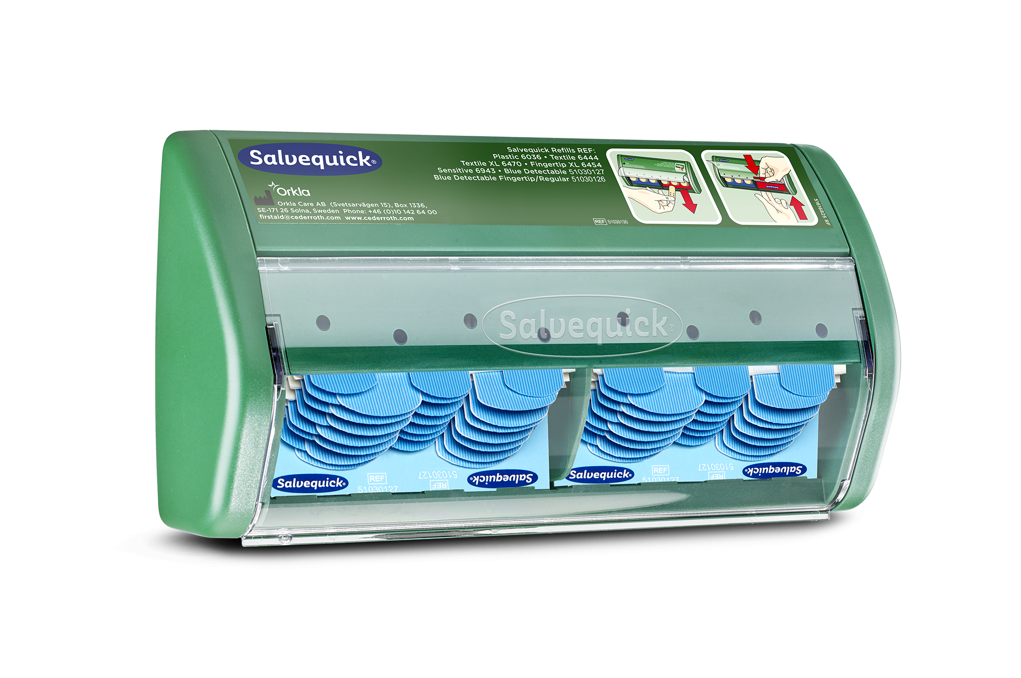 Plåsterautomat Blue Detectable - 3
