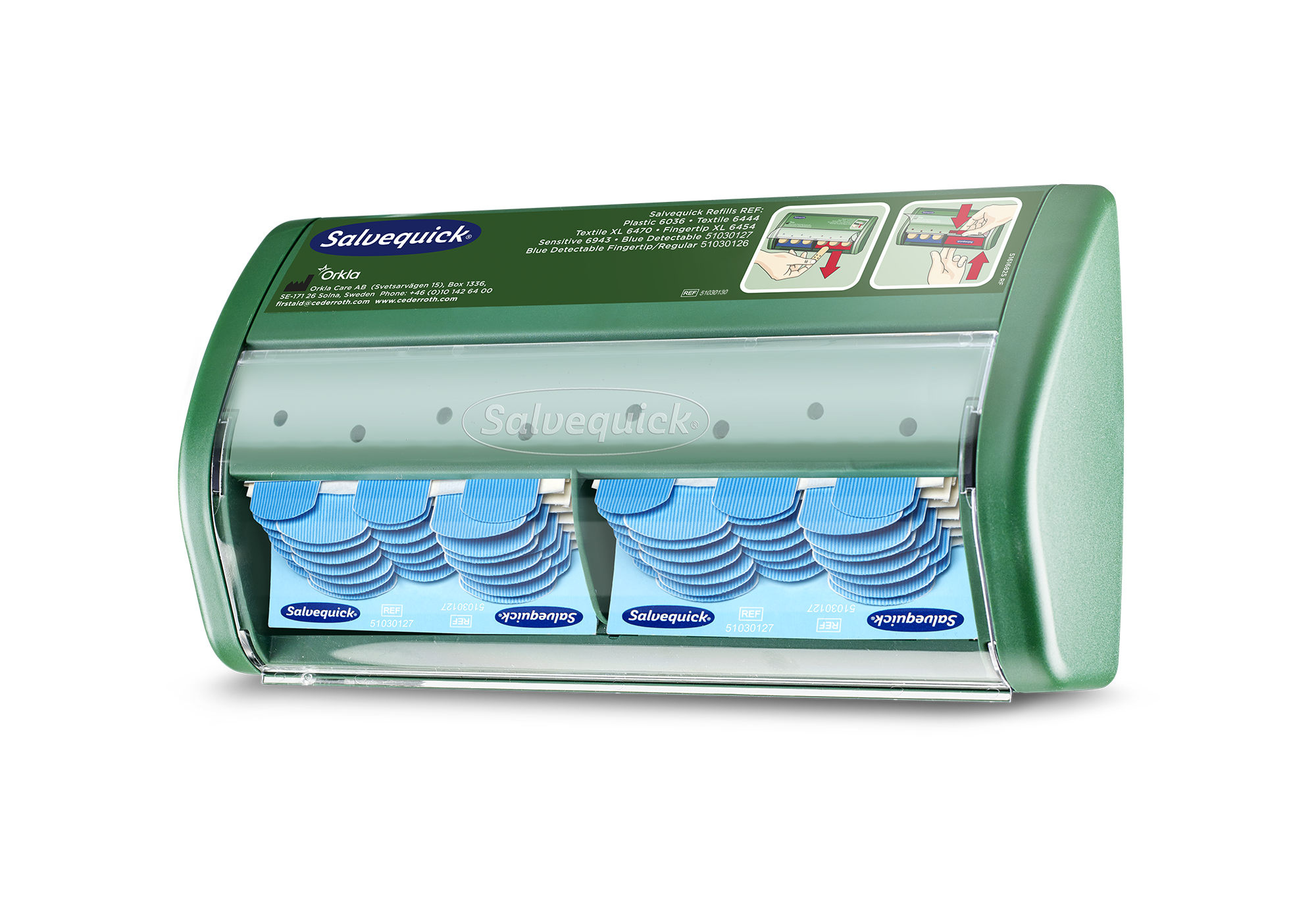 Plåsterautomat Blue Detectable - 4