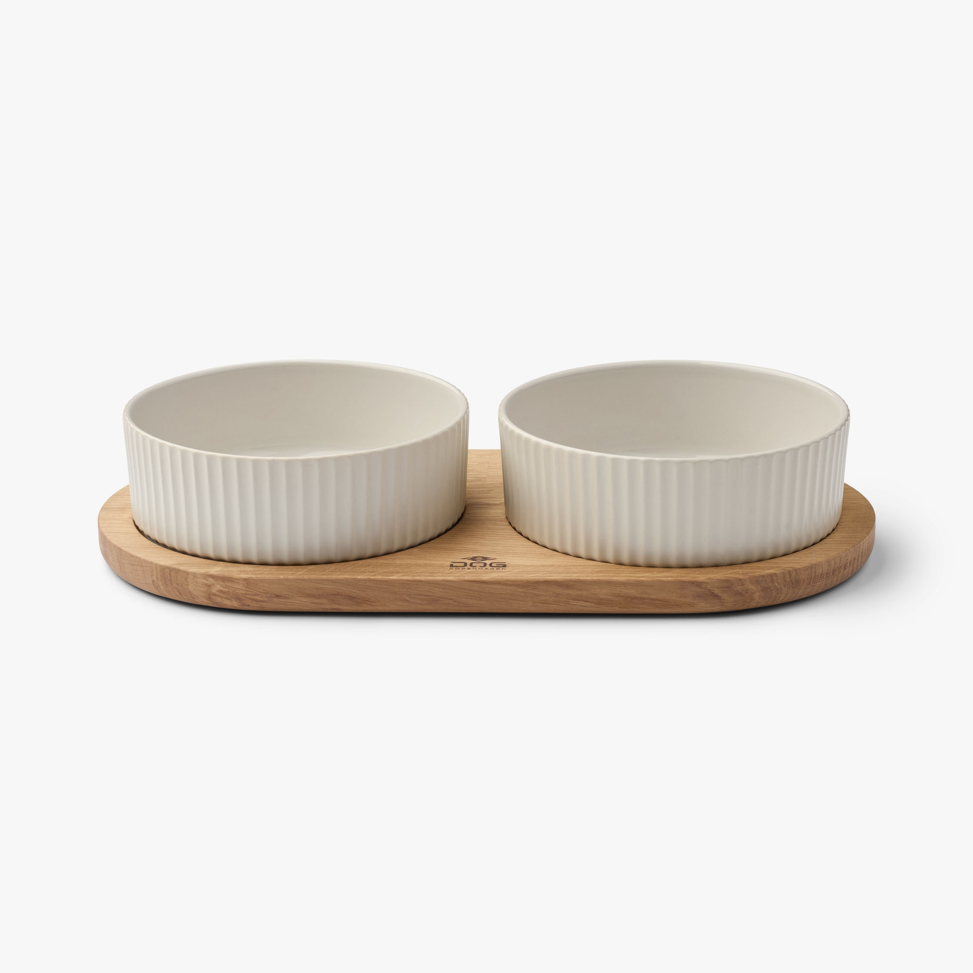 Dog Copenhagen Kronborg Food Bar - Off White/Oak - Elegant 