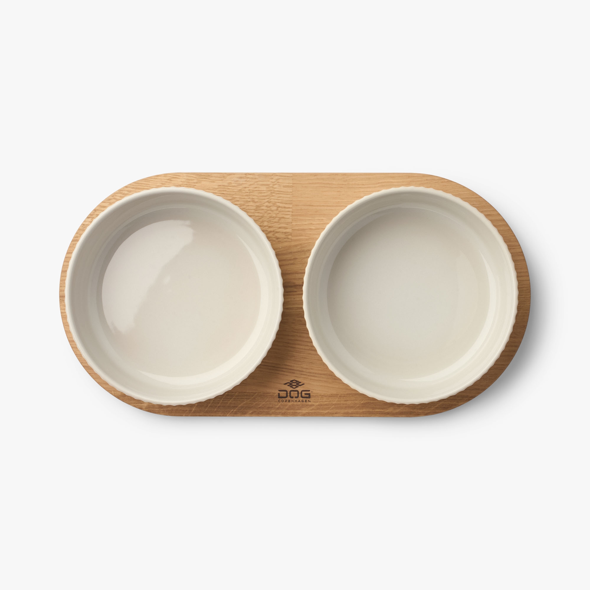 Dog Copenhagen Kronborg Food Bar - Off White/Oak - Stable