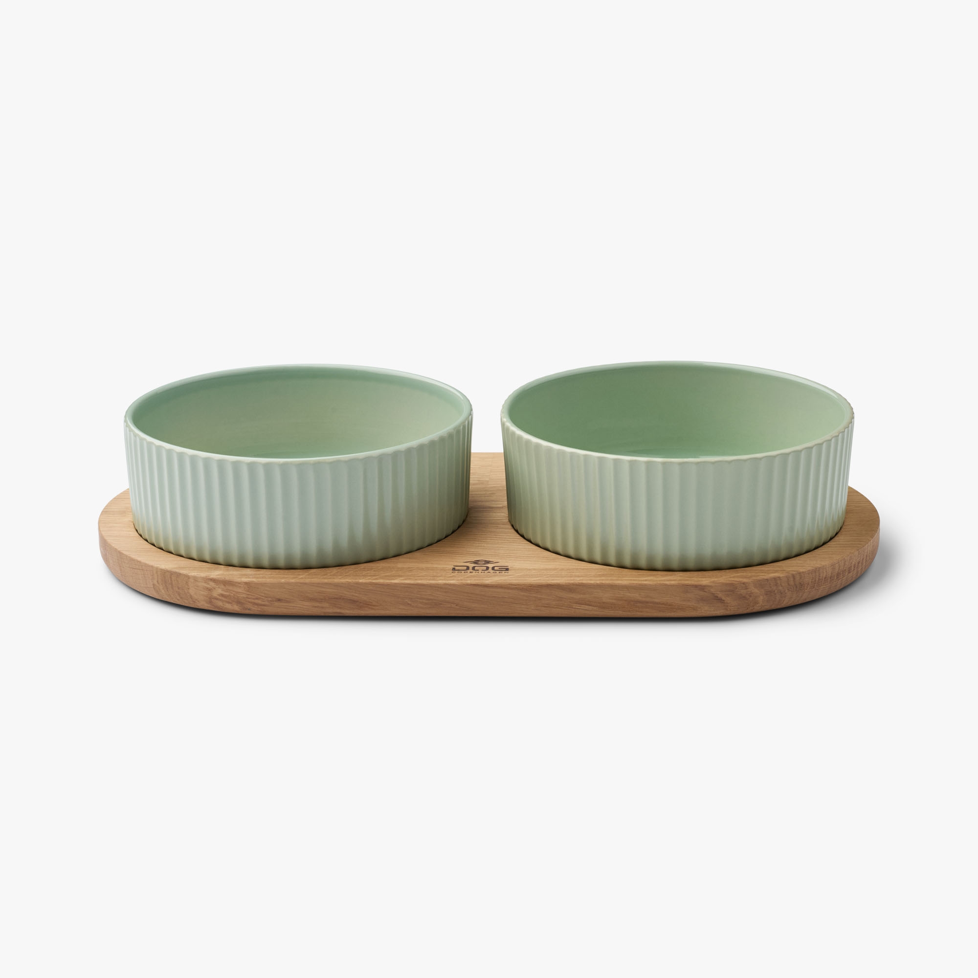Dog Copenhagen Kronborg Food Bar - Mint Green/Oak - Elegant 