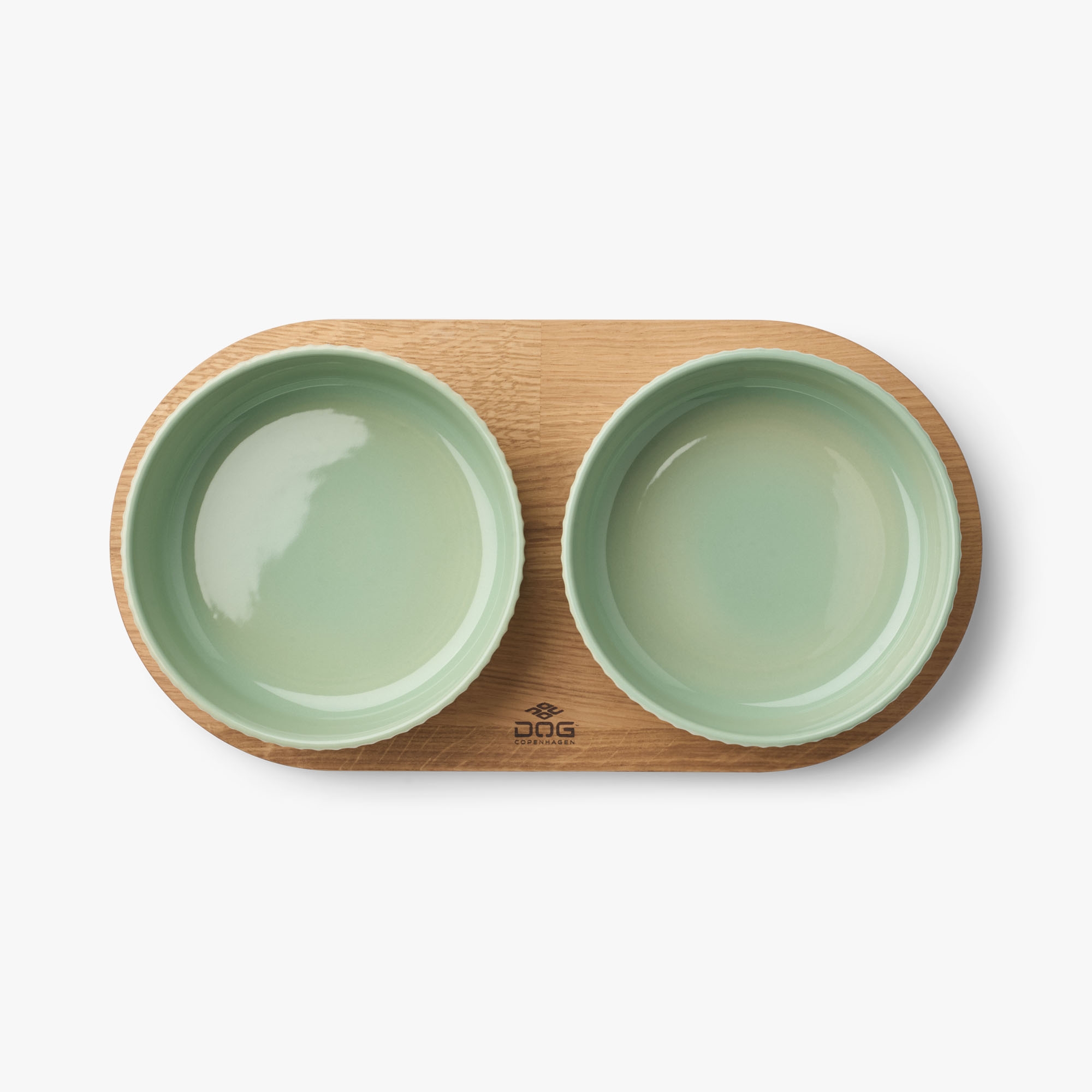 Dog Copenhagen Kronborg Food Bar - Mint Green/Oak - Stable