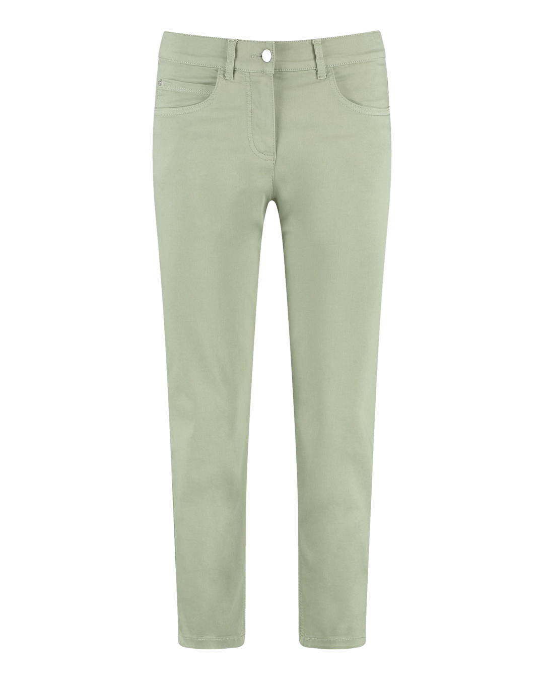 Jeans Soline best4me cropped sage-grön