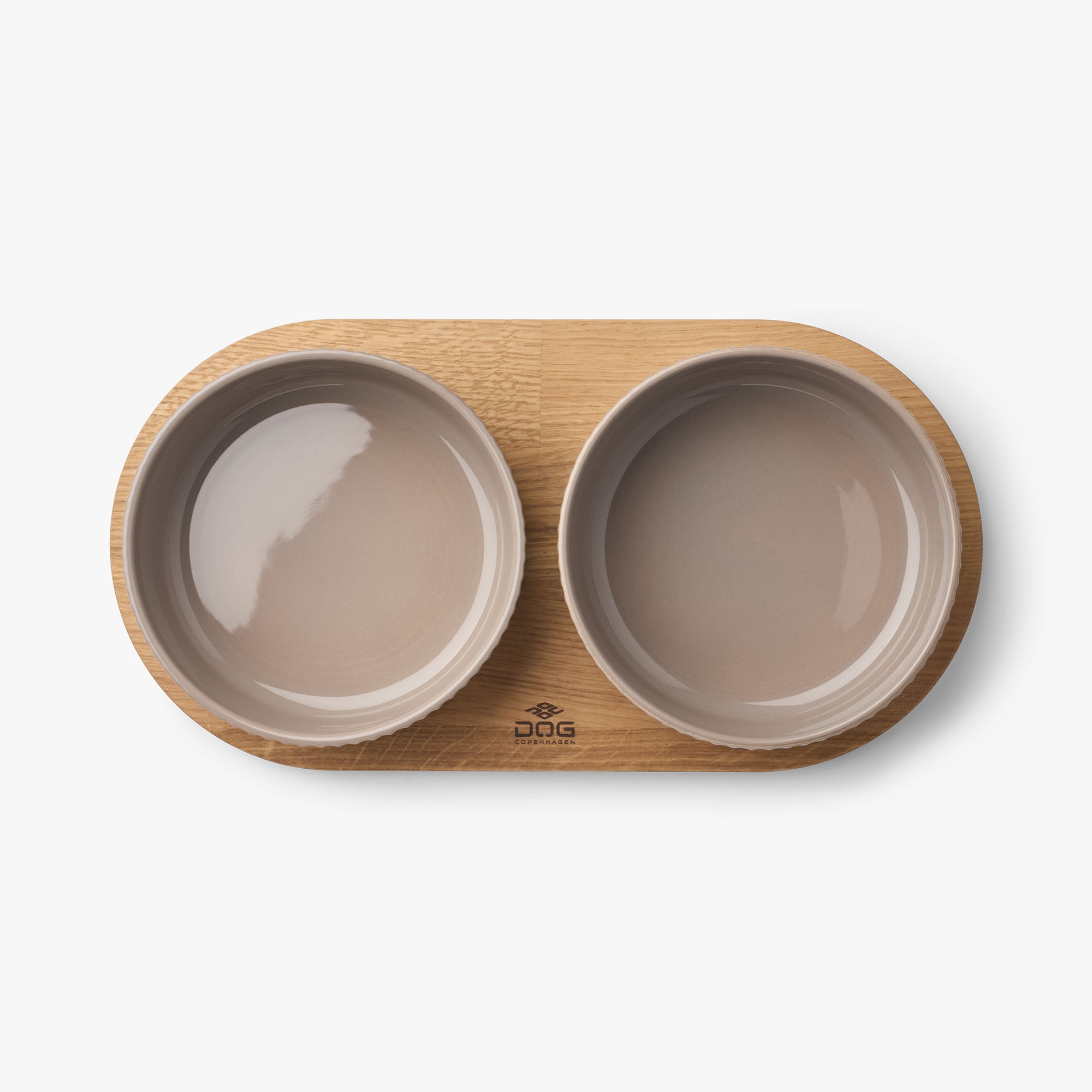 Dog Copenhagen Kronborg Food Bar - Caffe Latte/Oak - Elegant