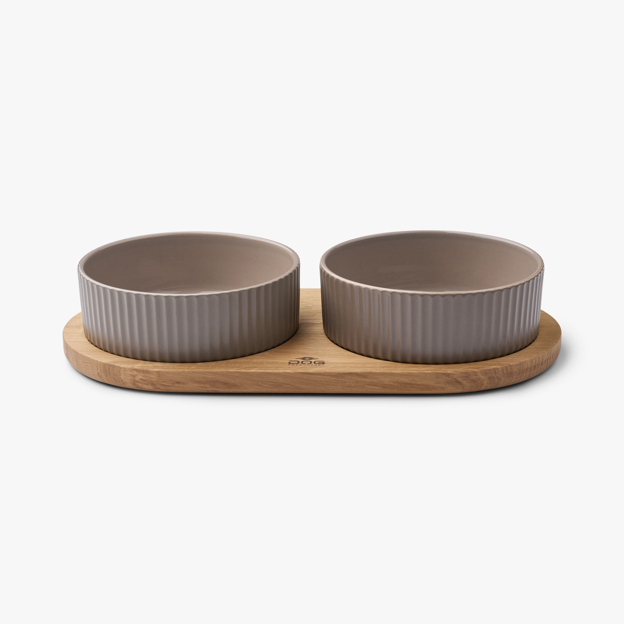 Dog Copenhagen Kronborg Food Bar - Caffe Latte/Oak - Sleek 