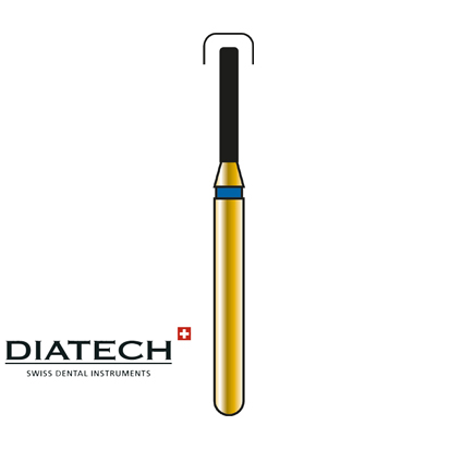 DIATECH® Cylinder kort Rund Guld diamant FG 836R / 157, 5St.