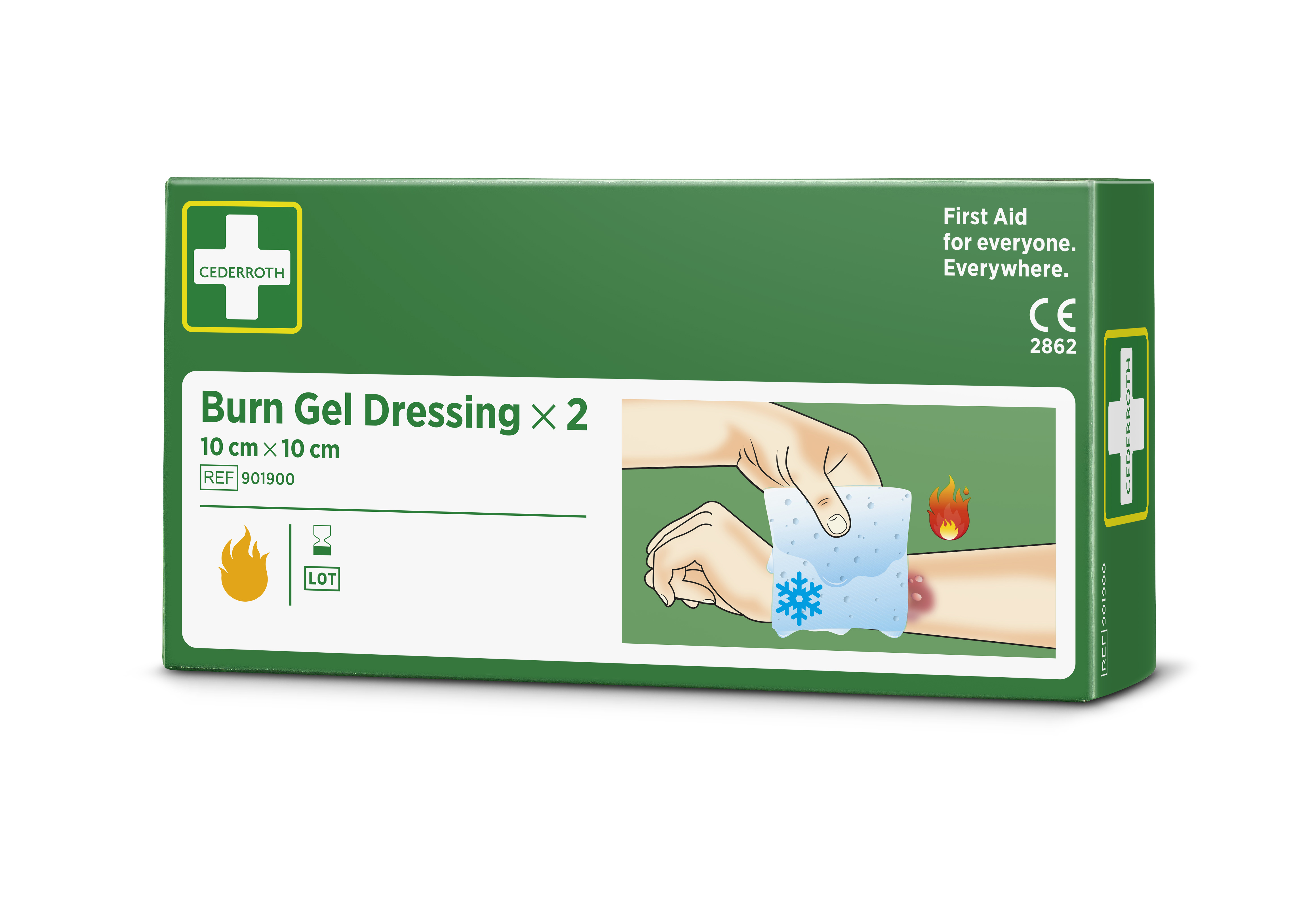 Burn Gel Dressing 10×10 cm - 3