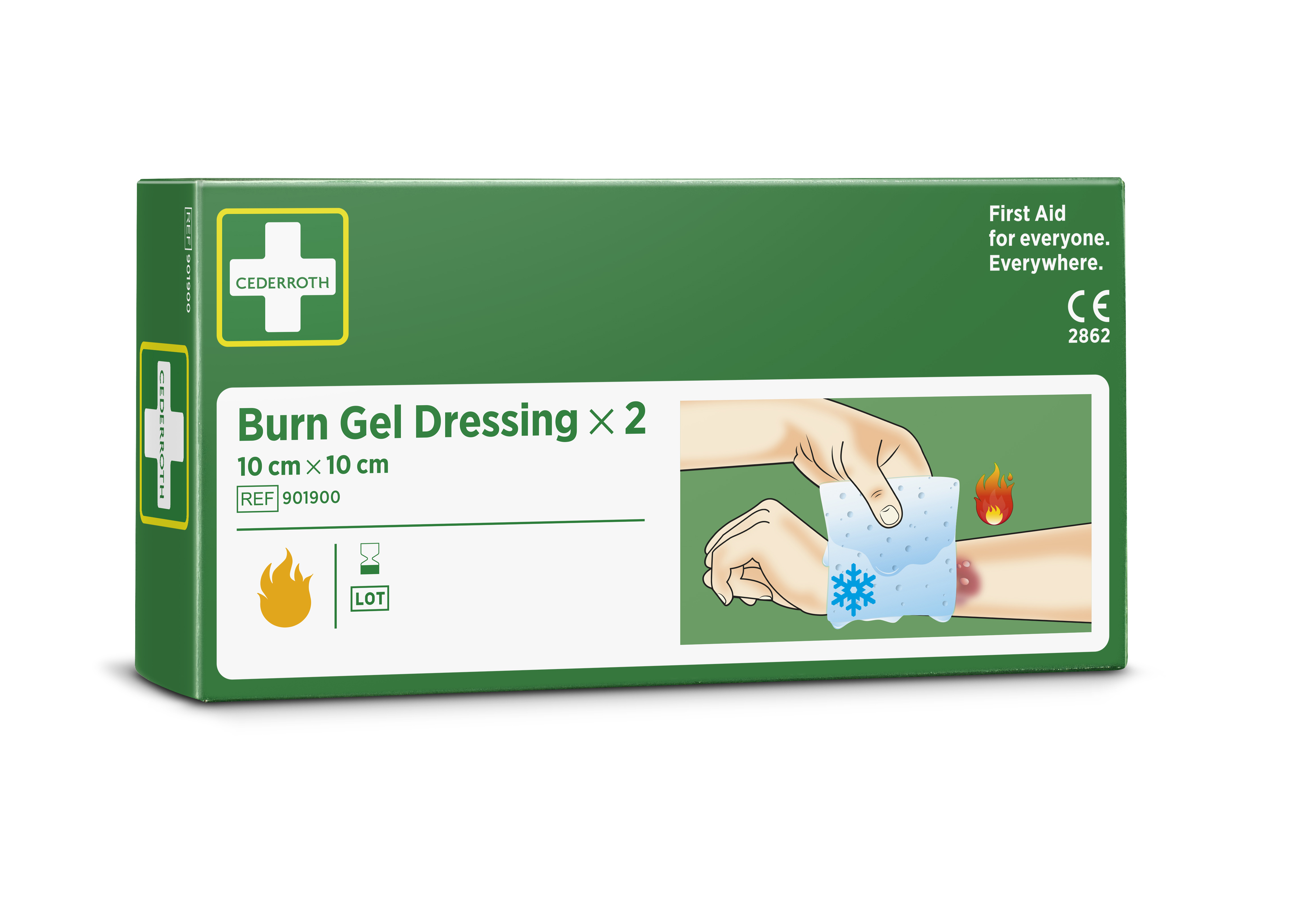 Burn Gel Dressing 10×10 cm