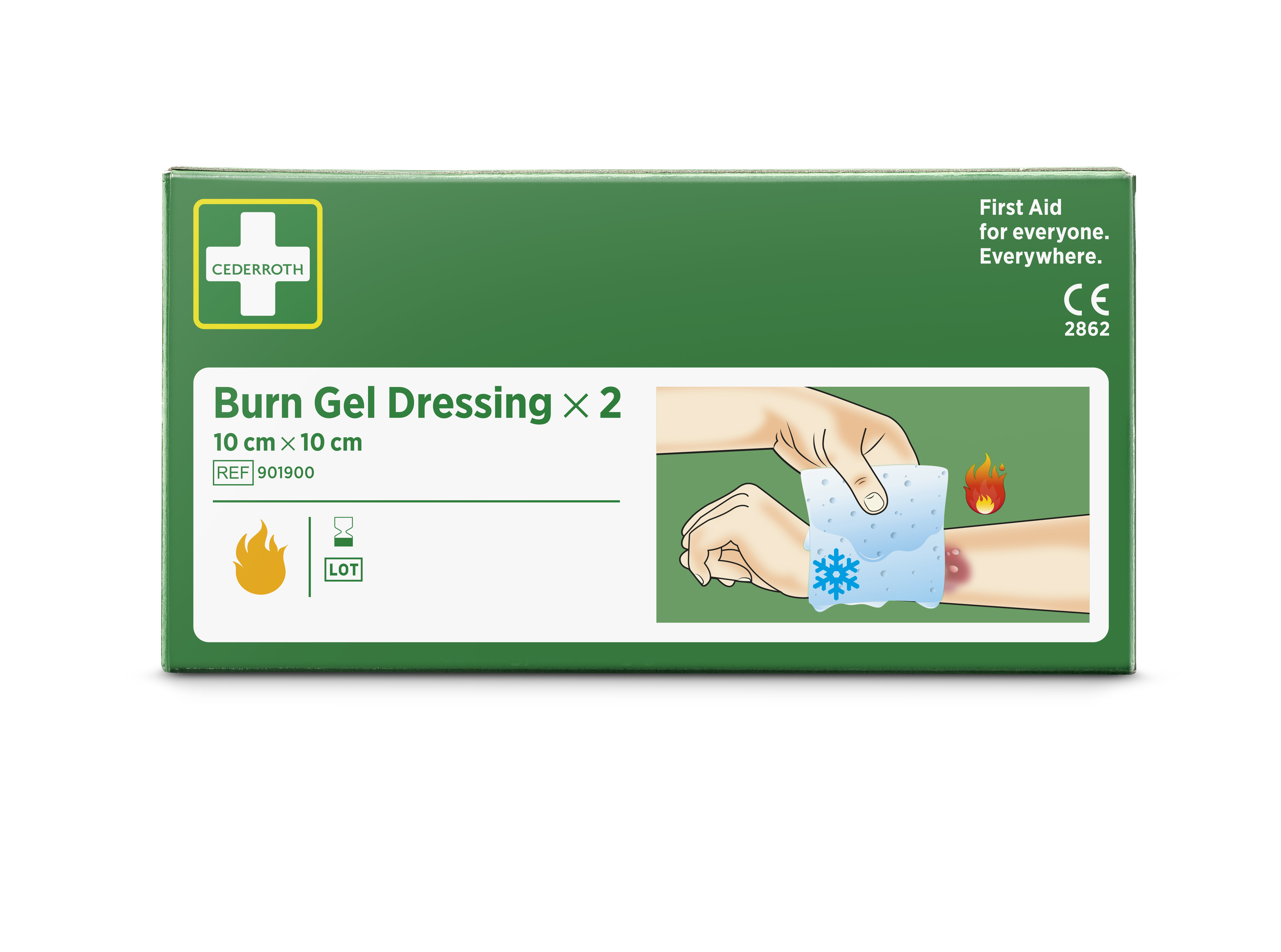 Burn Gel Dressing 10×10 cm - 4