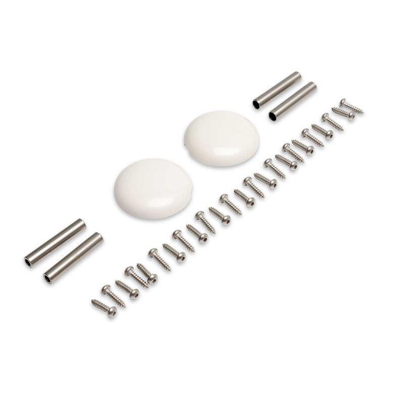 E-flite Hubcaps, Locking Screws, Axle Spacers: Tundra Bead-Lock 120-150mm Tires