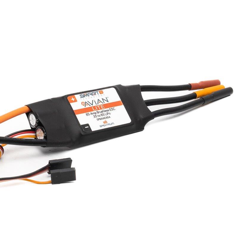 Spektrum Avian 85-Amp Smart Lite Brushless ESC, 3S-6S: IC5 - 2