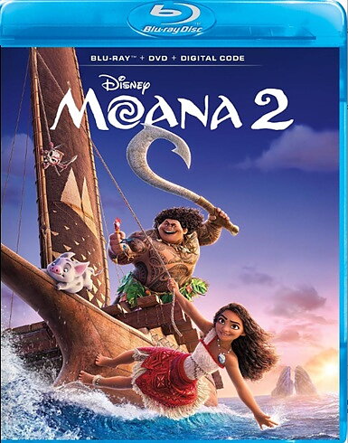 Moana 2 (BLU-RAY + DVD)