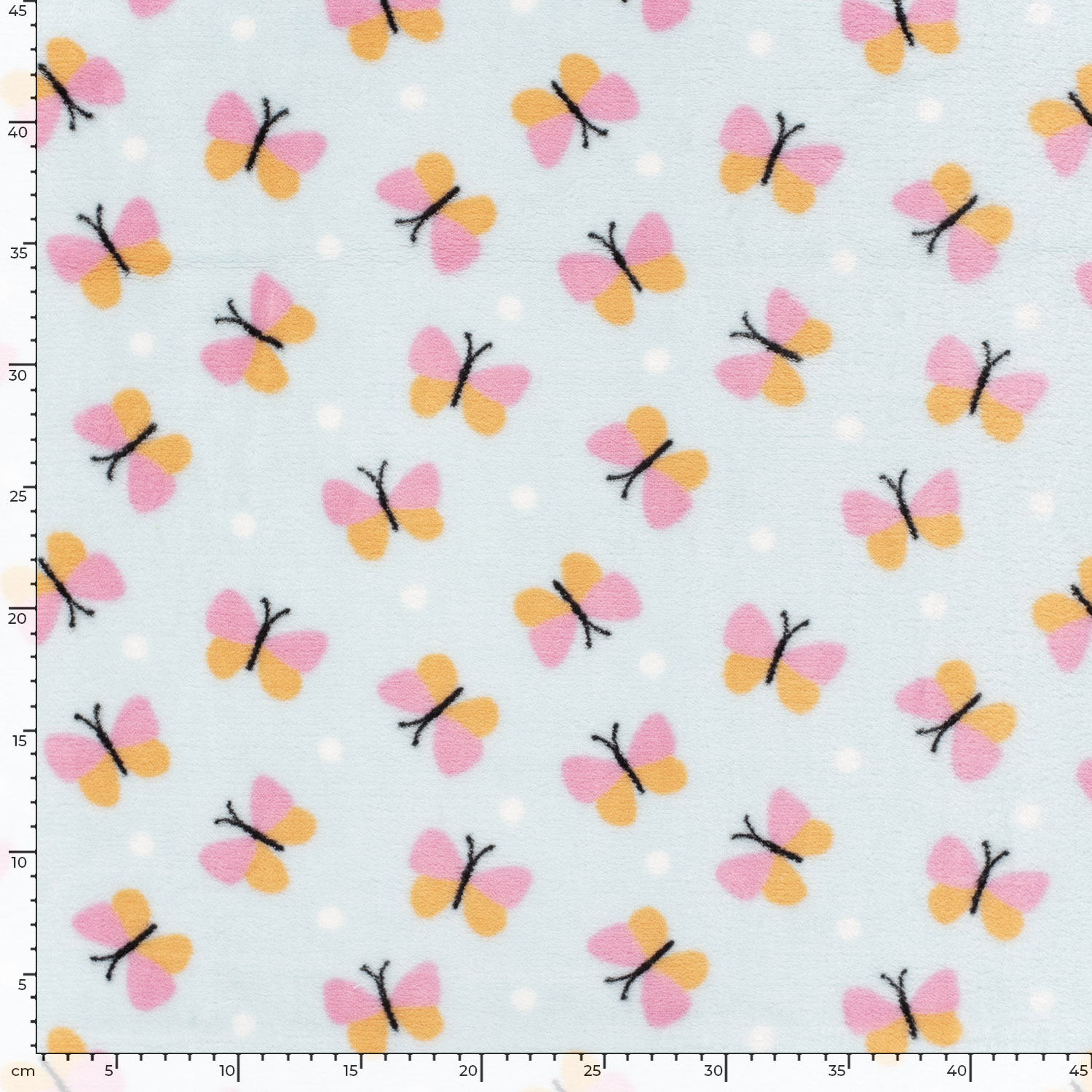 CUDDLE FLEECE - BUTTERFLIES - 5