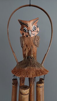 Bambu Vindspel - Uggla