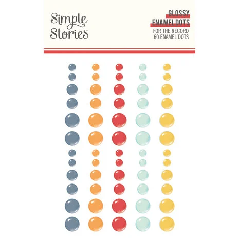For The Record Glossy Enamel Dots