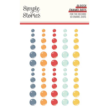 For The Record Glossy Enamel Dots