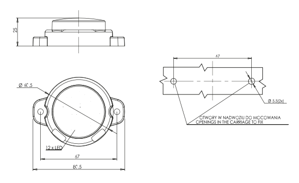 Blinkers W236 LED - 5