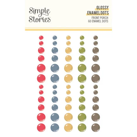 Front Porch Glossy Enamel Dots
