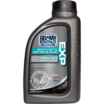 Bel-Ray EXP 15W-50 Synthetic Ester Blend 4T Engine Oil 1L