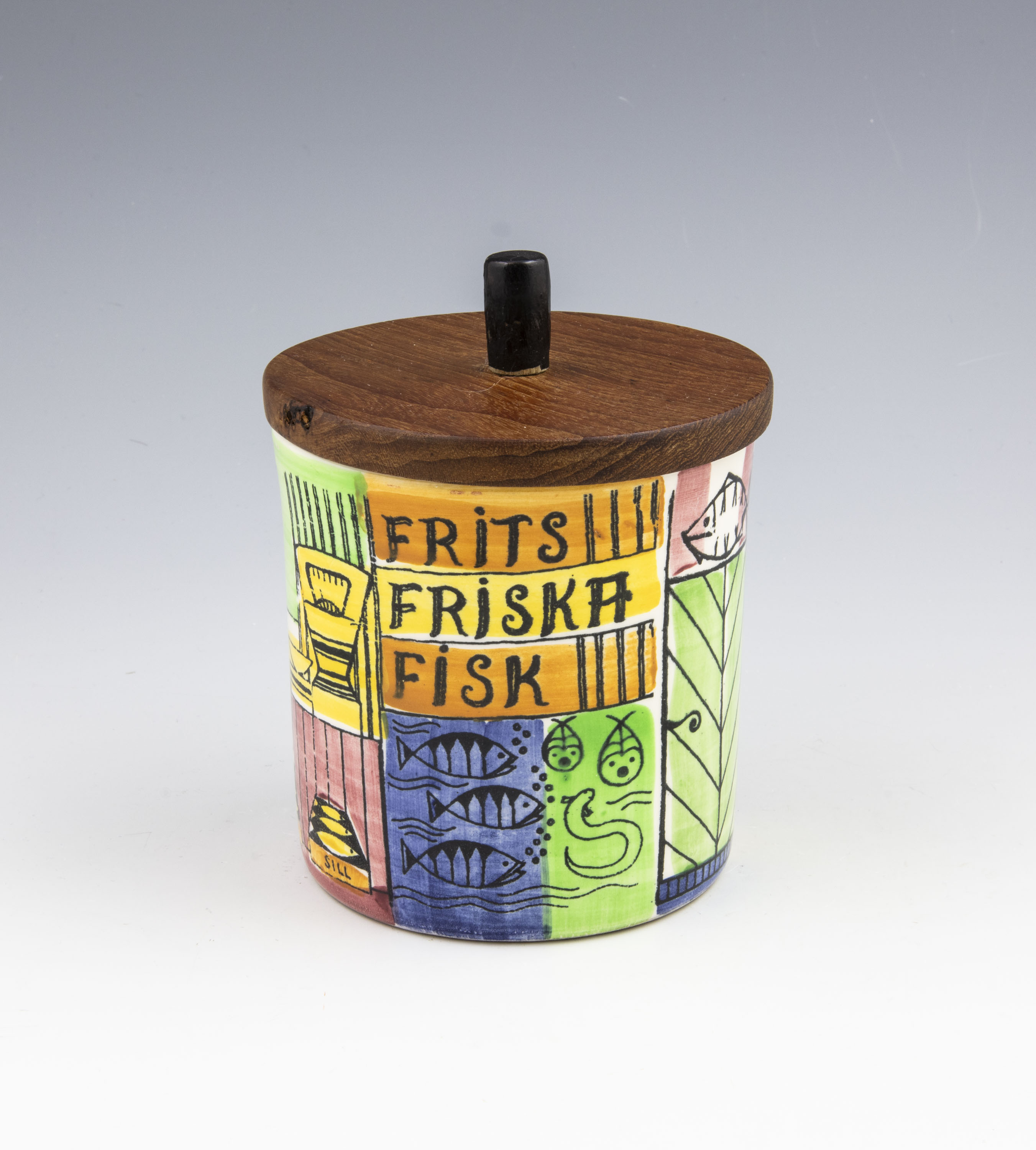 Our little town - Jar No. 22/1 - Frits Friska Fisk (Frits Fresh Fish)
