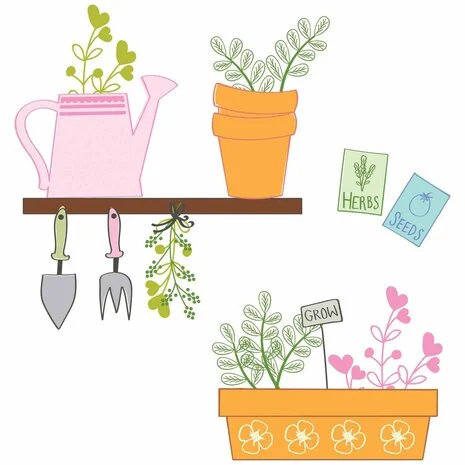 Clear Stamps by Catherine Pooler Greenhouse Finds (14pcs) 