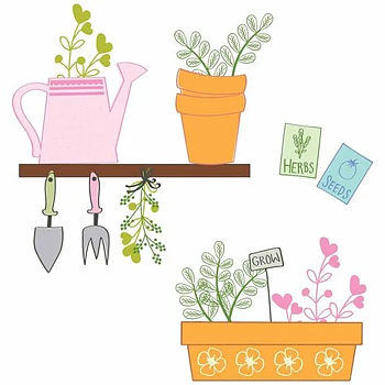 Clear Stamps by Catherine Pooler Greenhouse Finds (14pcs) 