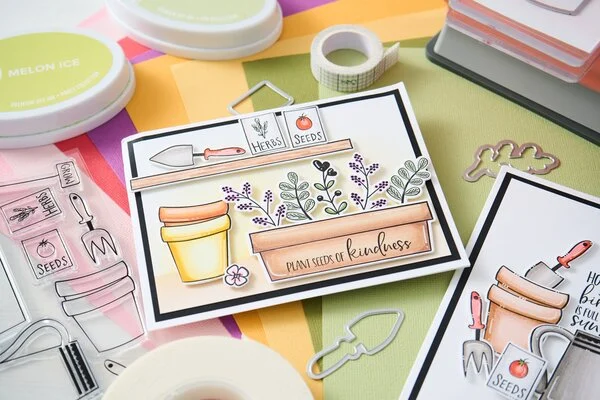 Clear Stamps by Catherine Pooler Greenhouse Finds (14pcs)  - 4