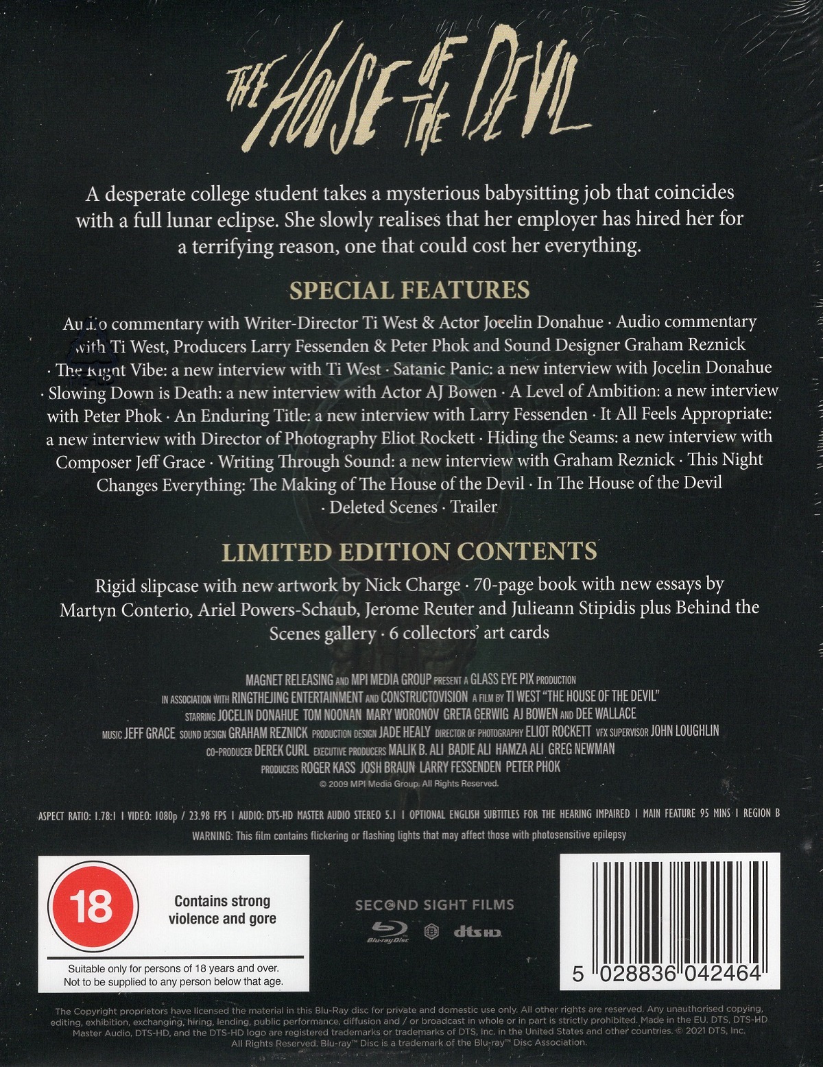 House of the Devil (Limited Edition) (ej svensk text) (Blu-ray) - 2
