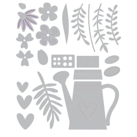 Clear Stamps by Catherine Pooler Sprinkled with Love (22pcs)