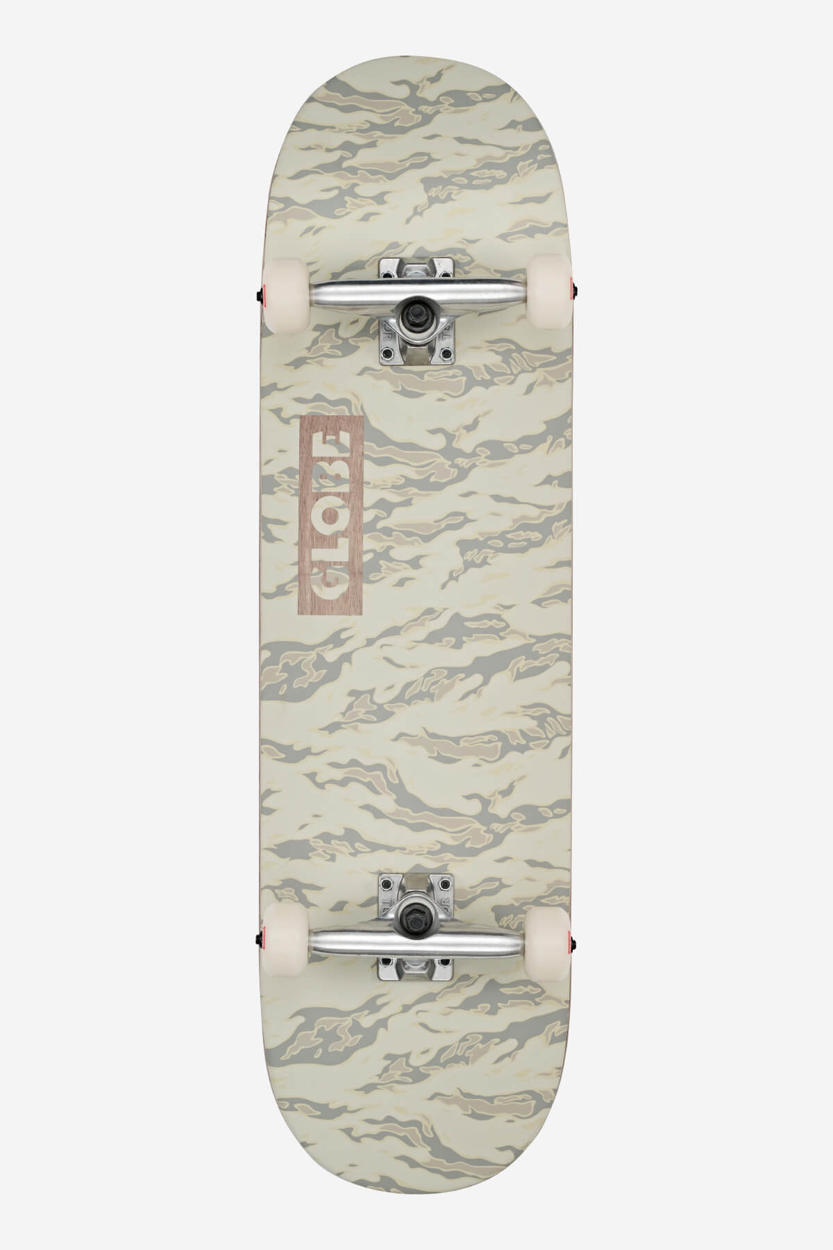Globe Goodstock 8.75" Vintage White Camo Komplett Skateboard