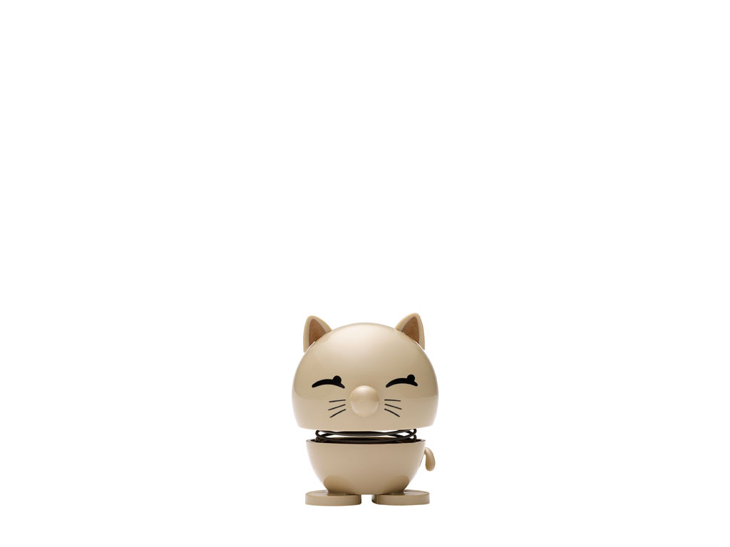 Hoptimist Cat Hoptimist 5,5 x 5,9 x 7,3 cm Latte