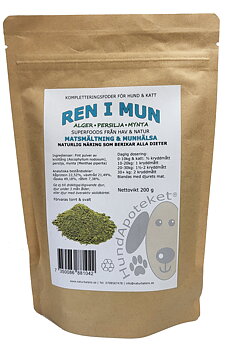 Hundapoteket Ren i Mun 200g